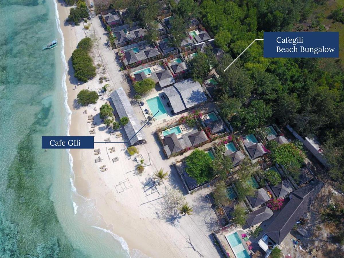Bungalow Cafe Gili Beachfront Gili Meno Εξωτερικό φωτογραφία