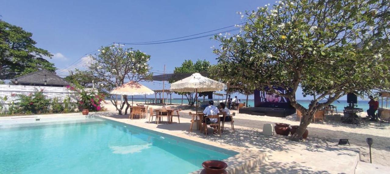 Bungalow Cafe Gili Beachfront Gili Meno Εξωτερικό φωτογραφία