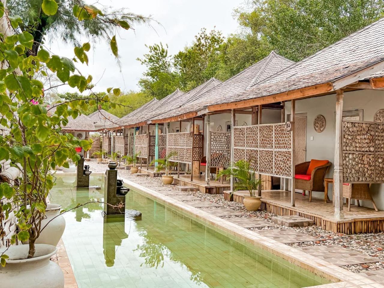 Bungalow Cafe Gili Beachfront Gili Meno Εξωτερικό φωτογραφία
